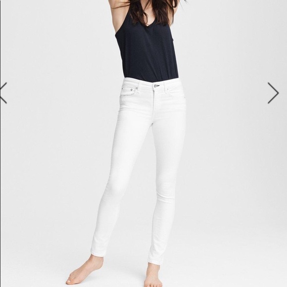 rag & bone Denim - Rag and Bone white skinny jeans